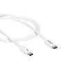 StarTech.com Cavo Thunderbolt 3 – 20 Gbit/s – 1 m – bianco – compatibile Thunderbolt, USB e DisplayPort