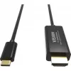 Cavo DisplayPort Vision TC 2MUSBCDP8K/BL 2 m USB Type-C nero