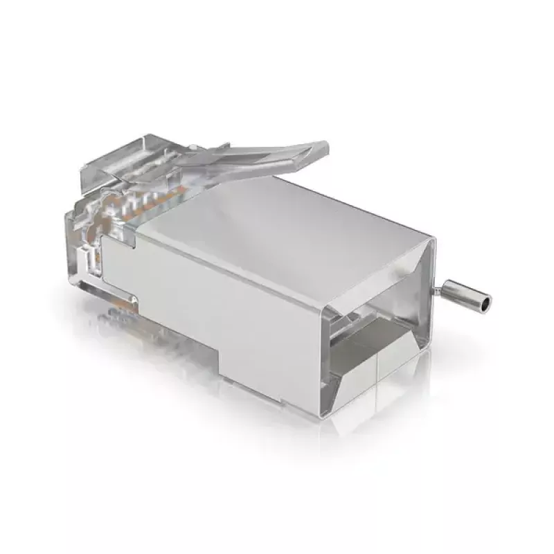 Connettore RJ45 maschio Ubiquiti UISP-Connector-SHD argento 100 pz.