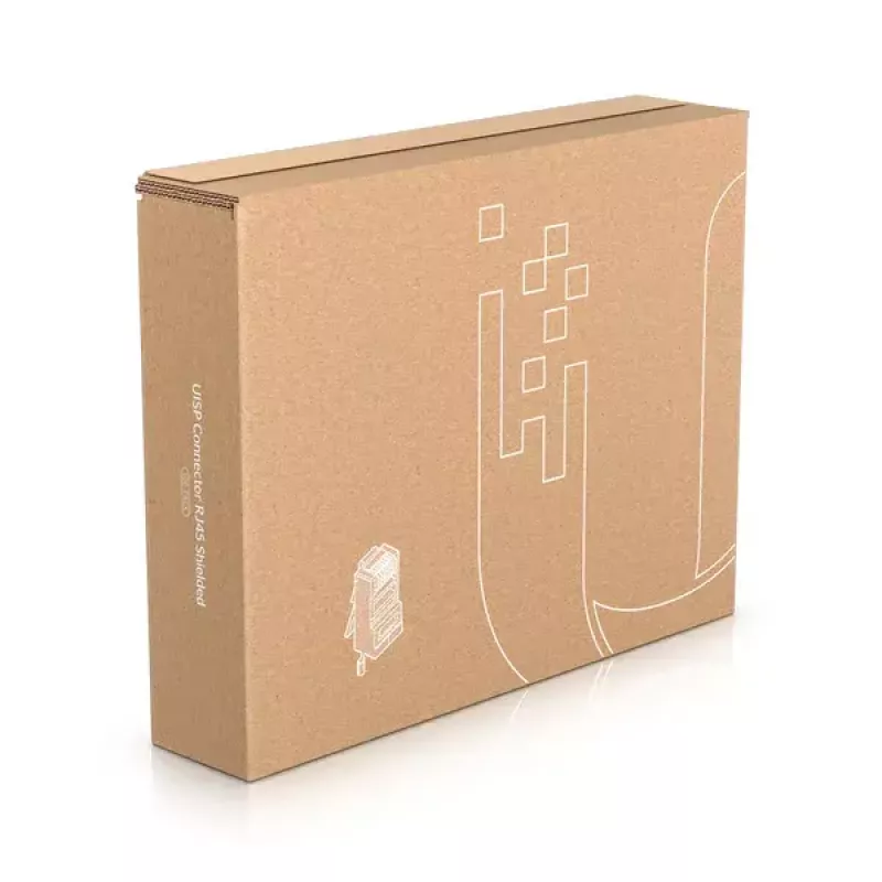 Connettore RJ45 maschio Ubiquiti UISP-Connector-SHD argento 100 pz.
