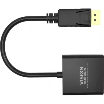 Adattatore cavo video DisplayPort VGA Vision TC-DPVGA/BL