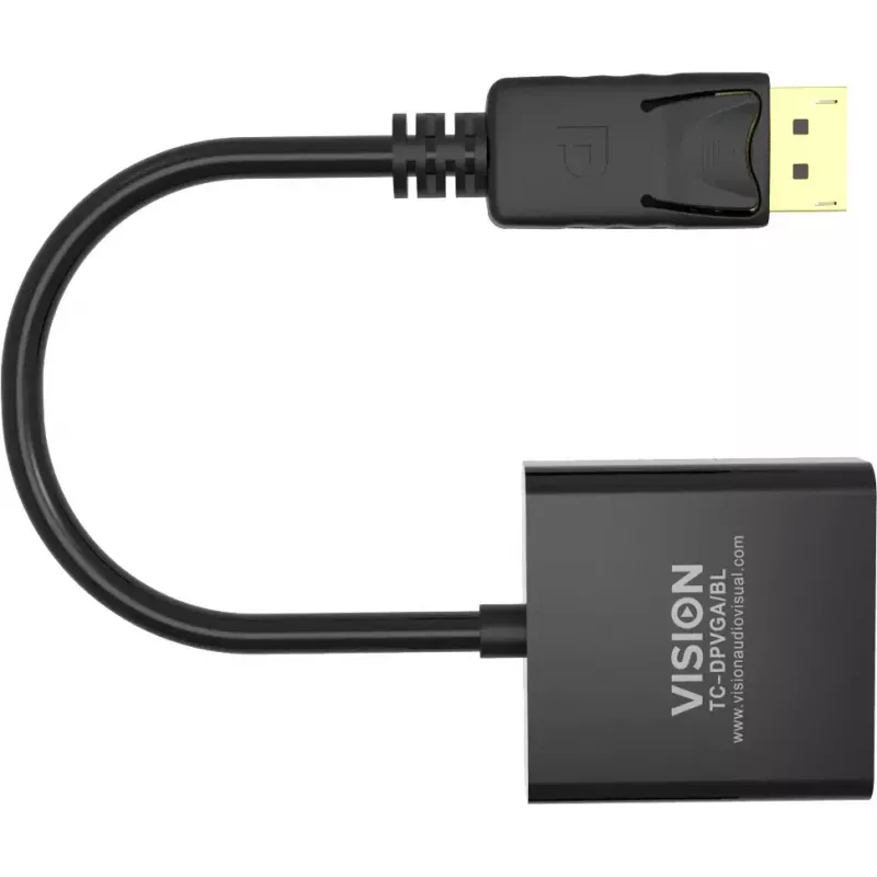 Adattatore cavo video DisplayPort VGA Vision TC-DPVGA/BL