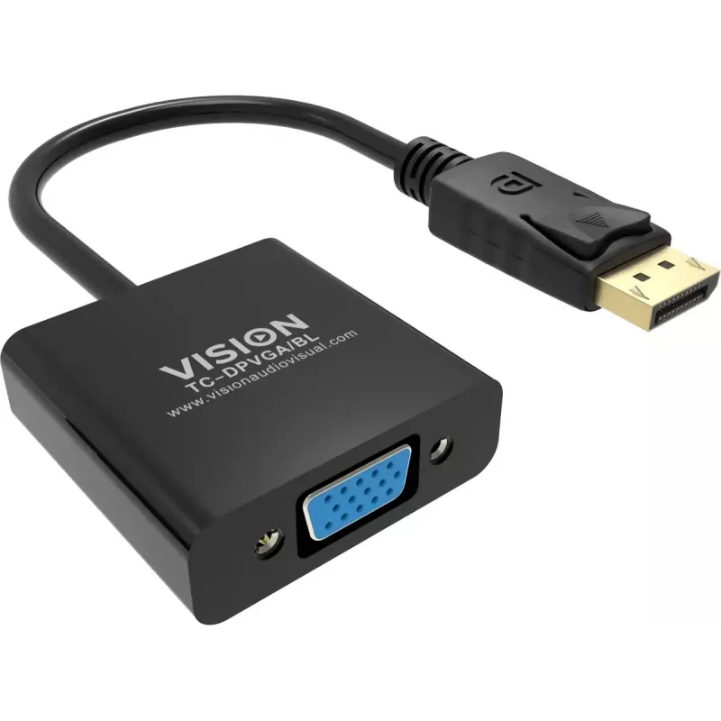 Adattatore cavo video DisplayPort VGA Vision TC-DPVGA/BL