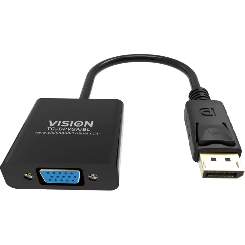 Adattatore cavo video DisplayPort VGA Vision TC-DPVGA/BL