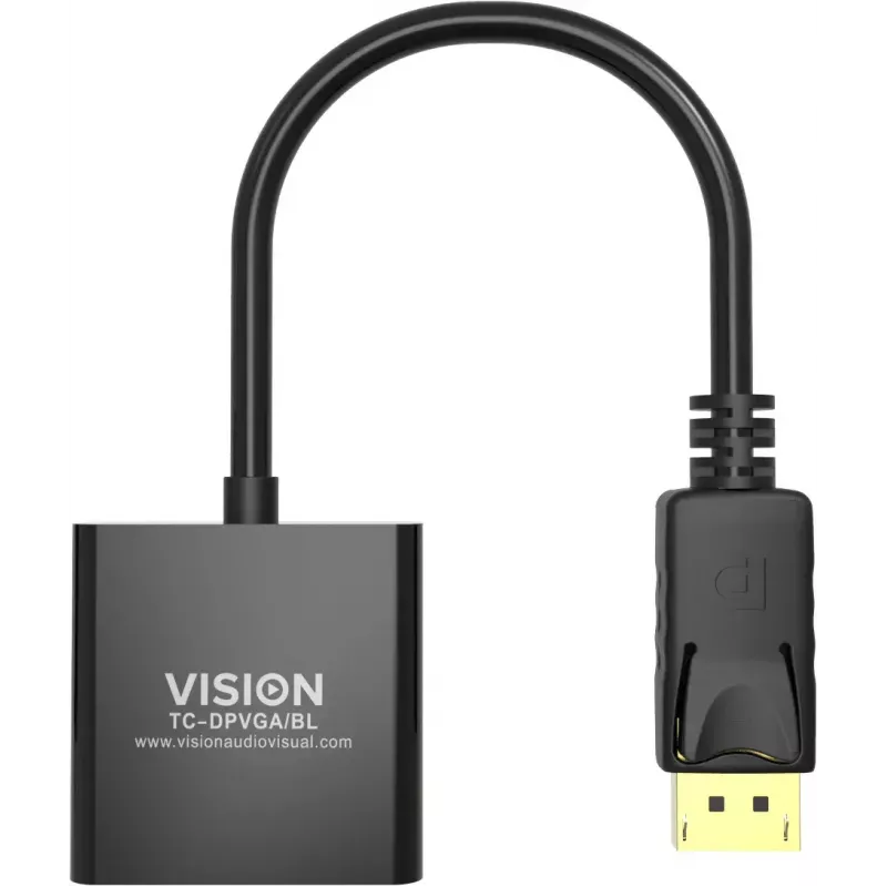 Adattatore cavo video DisplayPort VGA Vision TC-DPVGA/BL