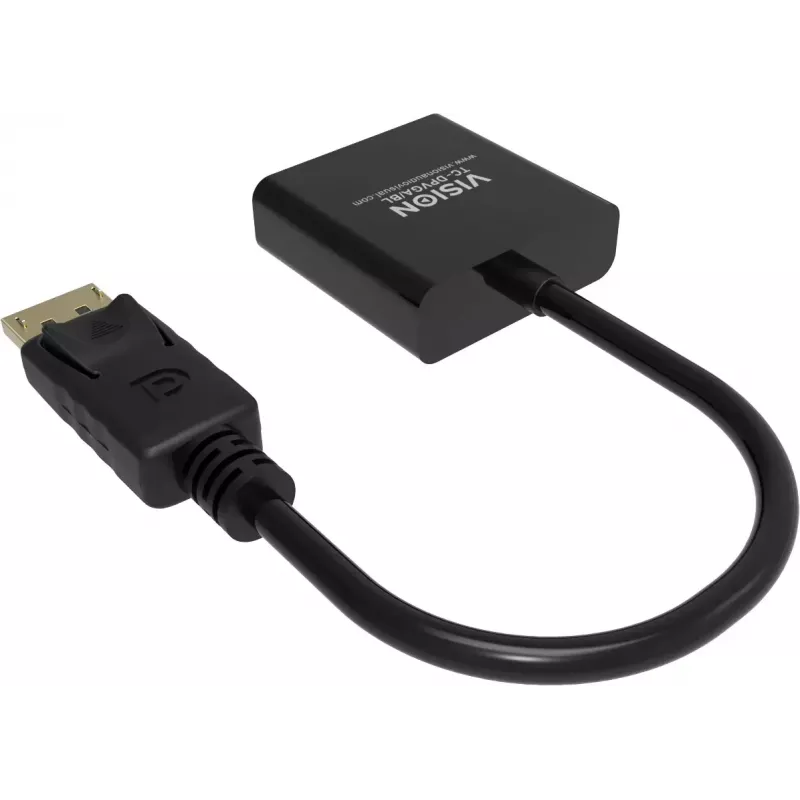 Adattatore cavo video DisplayPort VGA Vision TC-DPVGA/BL