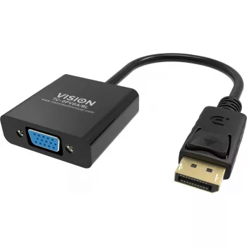Adattatore cavo video DisplayPort VGA Vision TC-DPVGA/BL