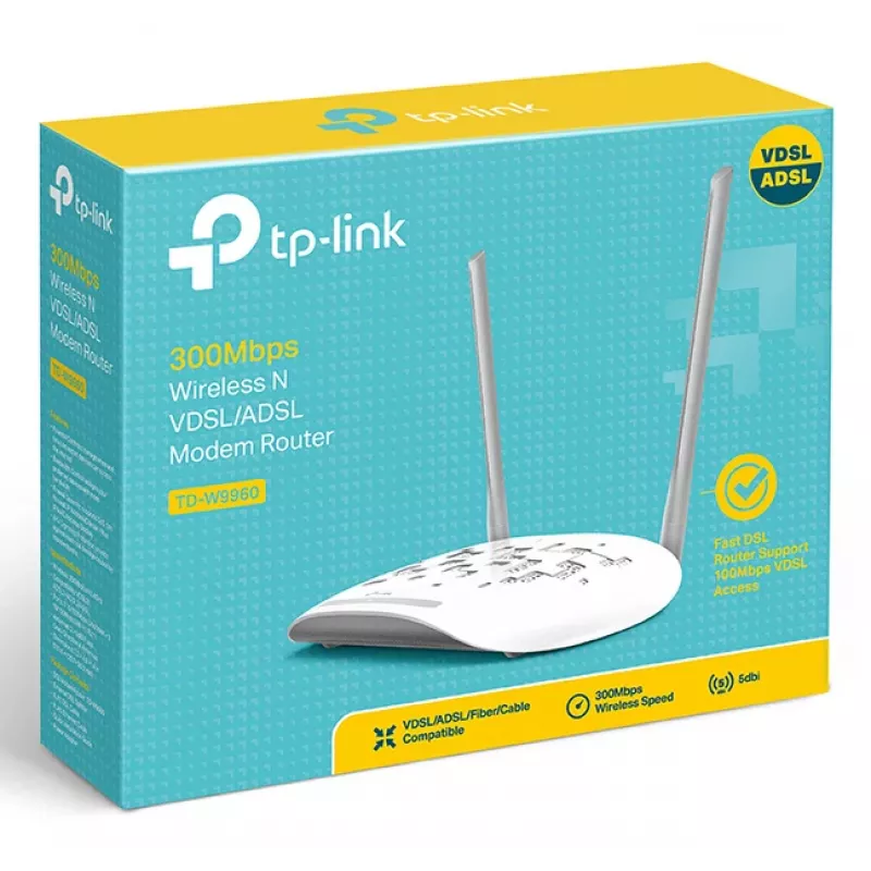 Router da tavolo TP-Link TD-W9960 Single-Band 2,4 GHz Wi-Fi 4