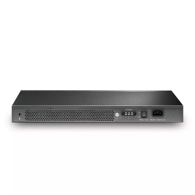 TP-Link JetStream TL-SG3428X-UPS switch di rete gestito L2+/L3 Gigabit Ethernet (10/100/1000) 1U nero