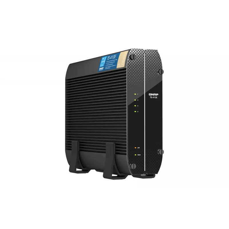QNAP TS-410E NAS Tower Intel® Celeron® J6412 8 GB 0 TB QNAP QTS nero