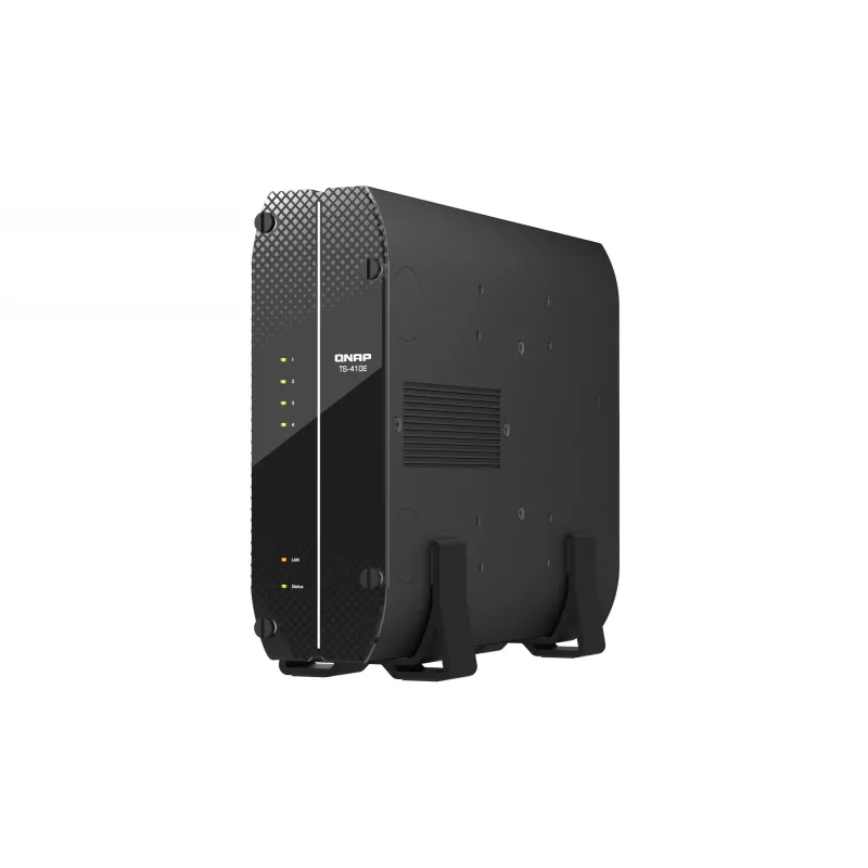 QNAP TS-410E NAS Tower Intel® Celeron® J6412 8 GB 0 TB QNAP QTS nero