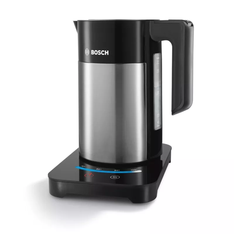 Bosch TWK7203 bollitore 1,7 L 1850 W nero, acciaio inox
