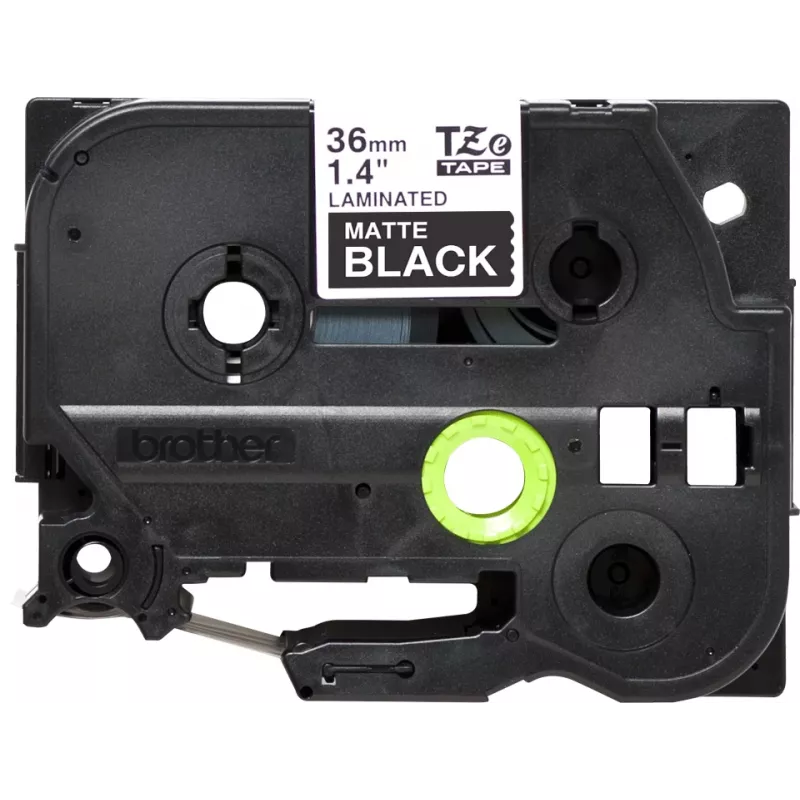 Brother TZE-M365 nastro per etichettatura bianco su nero