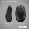 Incase Designed by Microsoft Wireless Mobile 1850 mouse da viaggio ambidestro RF Wireless ottico