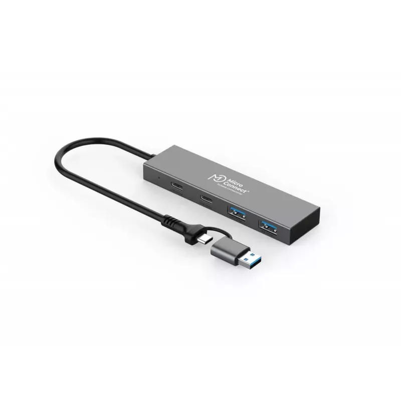 Microconnect UC0066-5G-USB-C-4IN1 hub interfacce USB-C 4 porte
