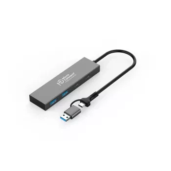 Microconnect UC0066-5G-USB-C-4IN1 hub interfacce USB-C 4 porte