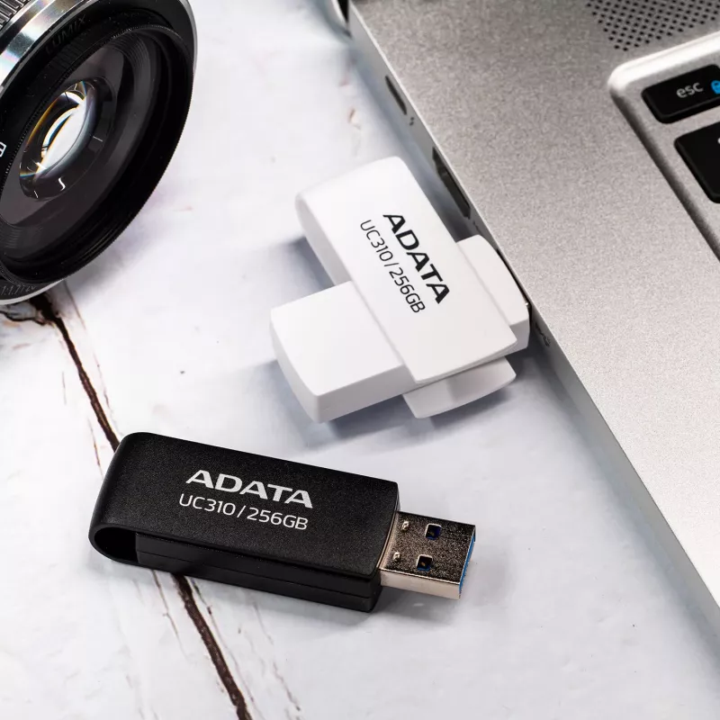 ADATA UC310 chiavetta USB 256 GB, USB-A 3.2 Gen 1, bianca