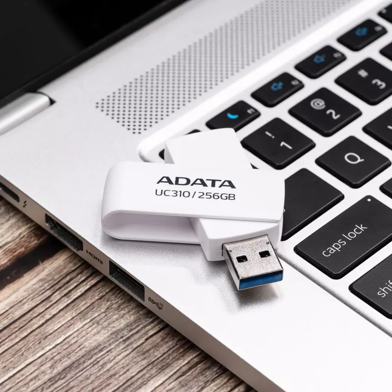 ADATA UC310 chiavetta USB 256 GB, USB-A 3.2 Gen 1, bianca