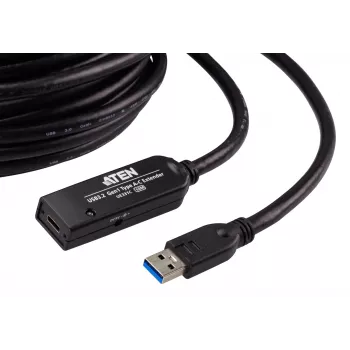 ATEN cavo di prolunga USB 3.2 Gen1 10m USB A a USB C nero