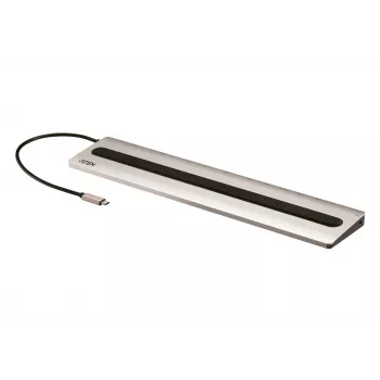 Dock multiporta USB-C ATEN con Power Pass-Through