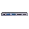 Dock da viaggio USB-C ATEN con pass-through di corrente, universale, USB Type-C, nero, argento