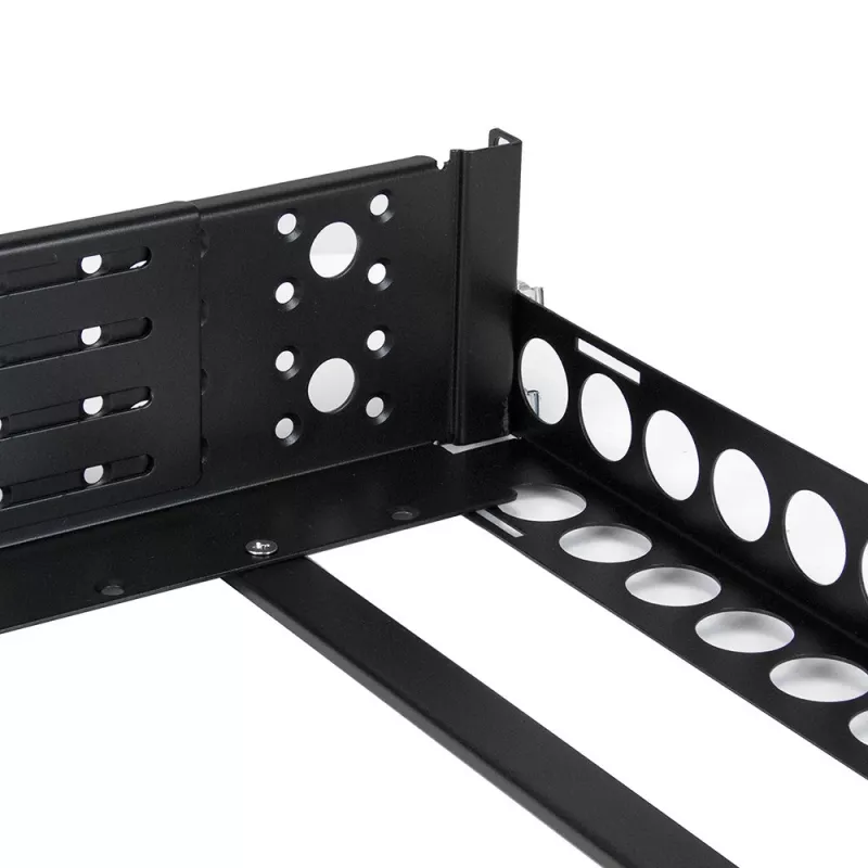 StarTech.com guide rack universali per server 19 pollici fisse 3U con profondità regolabile