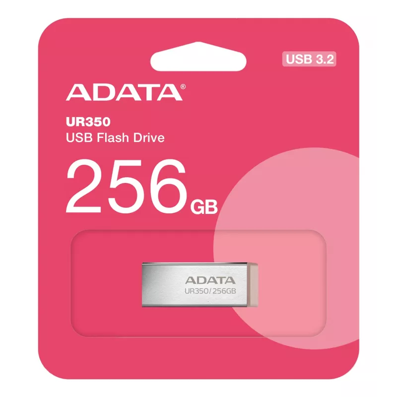Chiavetta USB ADATA UR350 256 GB USB Type-A 3.2 Gen 1 (3.1 Gen 1) marrone, acciaio inox