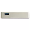 StarTech.com adattatore USB-C a Gigabit Ethernet con porta USB-A – bianco 1 Gbit/s NIC adattatore di rete USB 3.0/USB 3.1 Type-C – 1GbE USB-C RJ45/LAN compatibile TB3 Windows MacBook Pro Chromebook