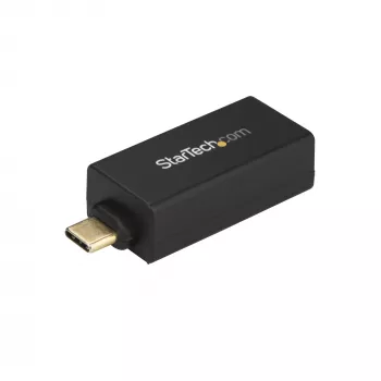 StarTech.com adattatore USB C a Gigabit Ethernet – 1 Gbit/s NIC adattatore di rete USB 3.0/USB 3.1 Type C – 1GbE USB-C a porta RJ45/LAN compatibile Thunderbolt 3 Windows MacBook Pro Chromebook