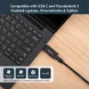 StarTech.com adattatore USB C a Gigabit Ethernet – 1 Gbit/s NIC adattatore di rete USB 3.0/USB 3.1 tipo C – 1GbE USB-C a porta RJ45/LAN compatibile Thunderbolt 3 Windows MacBook Pro Chromebook