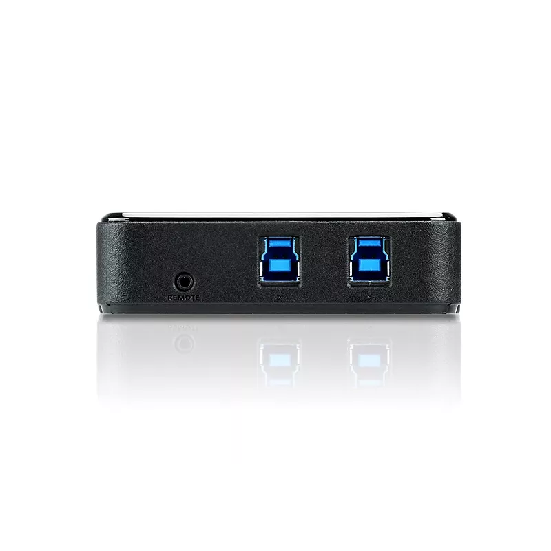 Switch di condivisione periferiche USB 3.0 2 porte ATEN, 5 Gbit/s, Micro-USB Type-B, nero, plastica, 0 - 40 °C, -20 - 60 °C