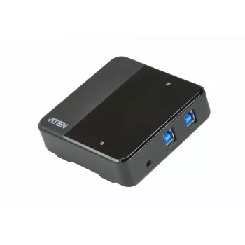 Switch di condivisione USB-USB-C 2 porte ATEN, 5000 Gbit/s, nero, plastica, 0 - 40 °C, -20 - 60 °C, 0 - 80%