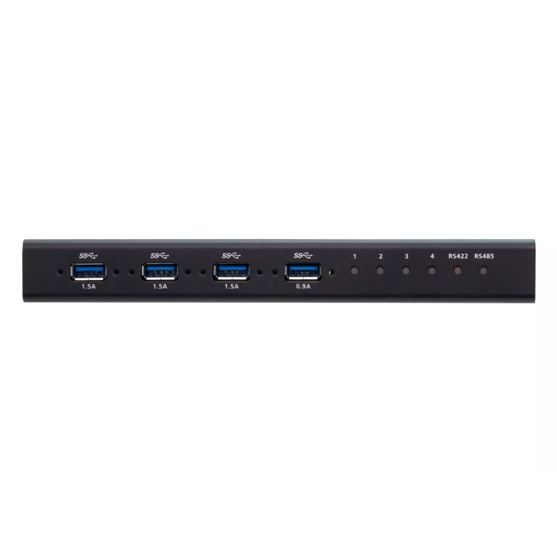 Switch industriale USB 3.1 Gen1 4 porte ATEN, 5 Gbit/s, nero, metallo, 0 - 50 °C, -20 - 60 °C, 0 - 80%