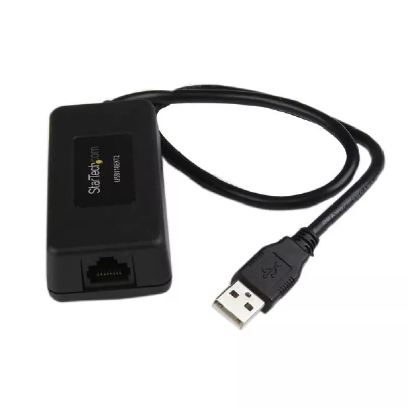 StarTech.com Extender Ethernet USB su Cat5 / Cat6 1 porta – fino a 131 ft (40 m)