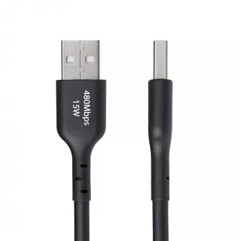 StarTech.com Cavo di ricarica USB-A a USB-C 4m (13ft), ricarica e sincronizzazione, 3A, USB 2.0, guaina TPE – Cavo di ricarica USB nero