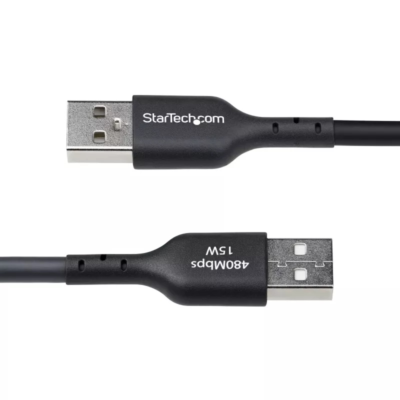 StarTech.com Cavo di ricarica USB-A a USB-C 4m (13ft), ricarica e sincronizzazione, 3A, USB 2.0, guaina TPE – Cavo di ricarica USB nero