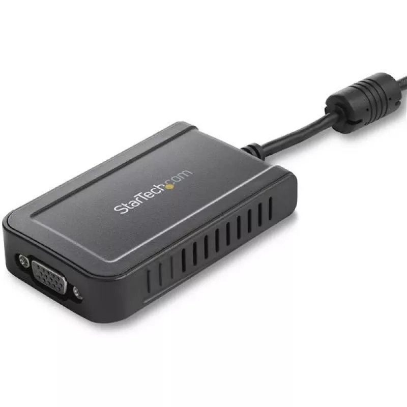 StarTech.com Adattatore USB 2.0 a VGA, convertitore USB a monitor VGA per Windows, 1080p (nessun supporto per macOS/ChromeOS/Linux) - TAA