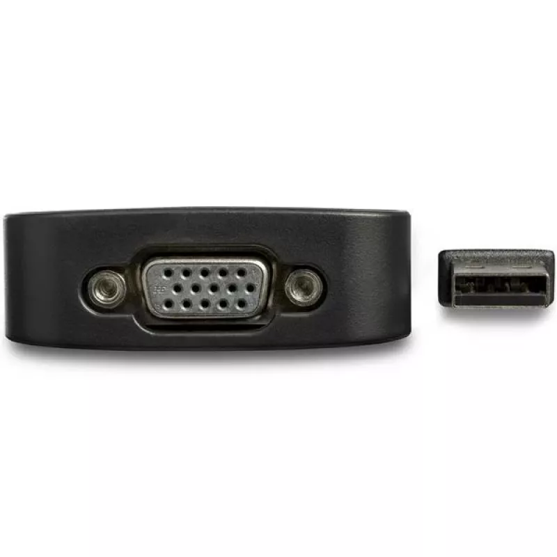 StarTech.com Adattatore USB 2.0 a VGA, convertitore USB a monitor VGA per Windows, 1080p (nessun supporto per macOS/ChromeOS/Linux) - TAA