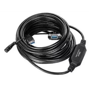 Microconnect USB3.0AAF10A Cavo USB USB 3.2 Gen 1 (3.1 Gen 1) 10 m USB A nero