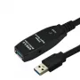 Microconnect USB3.0AAF10A Cavo USB USB 3.2 Gen 1 (3.1 Gen 1) 10 m USB A nero