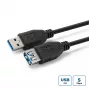 Microconnect USB3.0AAF1B Cavo USB USB 3.2 Gen 1 (3.1 Gen 1) 1 m USB A nero