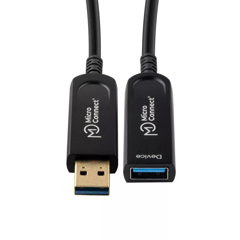 Microconnect USB3.0AAF20AOP Cavo USB USB 3.2 Gen 1 (3.1 Gen 1) 20 m USB A nero