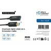 Microconnect USB3.0AAF20AOP Cavo USB USB 3.2 Gen 1 (3.1 Gen 1) 20 m USB A nero