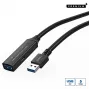 Microconnect USB3.0AAF5A Cavo USB USB 3.2 Gen 1 (3.1 Gen 1) 5 m USB A nero