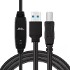 Microconnect Cavo attivo USB3.0 A-B 7m M-M nero 5 Gbit/s