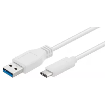 Microconnect USB3.1CA2W Cavo USB USB 3.2 Gen 1 (3.1 Gen 1) 2 m USB A USB C bianco