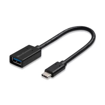 Microconnect USB3.1CAF02BH Cavo USB USB 3.2 Gen 1 (3.1 Gen 1) 0,2 m USB C USB A nero