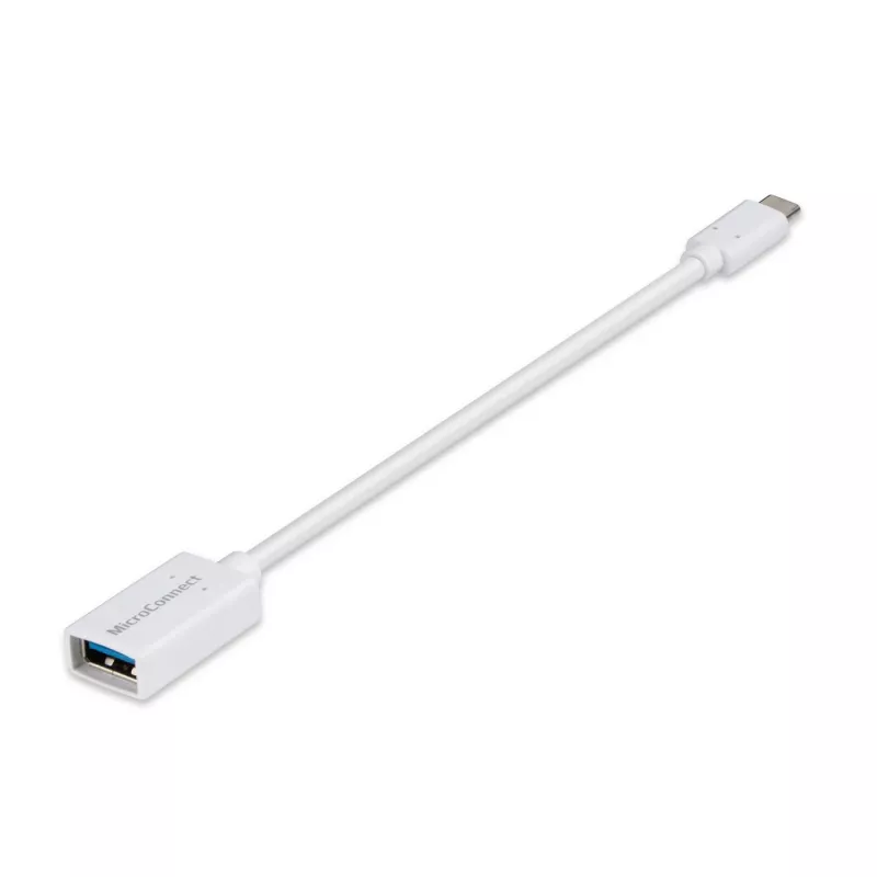 Microconnect USB3.1CAF02W Cavo USB USB 3.2 Gen 1 (3.1 Gen 1) 0,2 m USB C USB A bianco