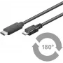Microconnect USB3.1CAMIB1 Cavo USB USB 2.0 1 m USB C Micro-USB B nero