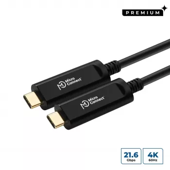 Microconnect USB3.1CC20OP Cavo USB USB 3.2 Gen 2 (3.1 Gen 2) 20 m USB C nero